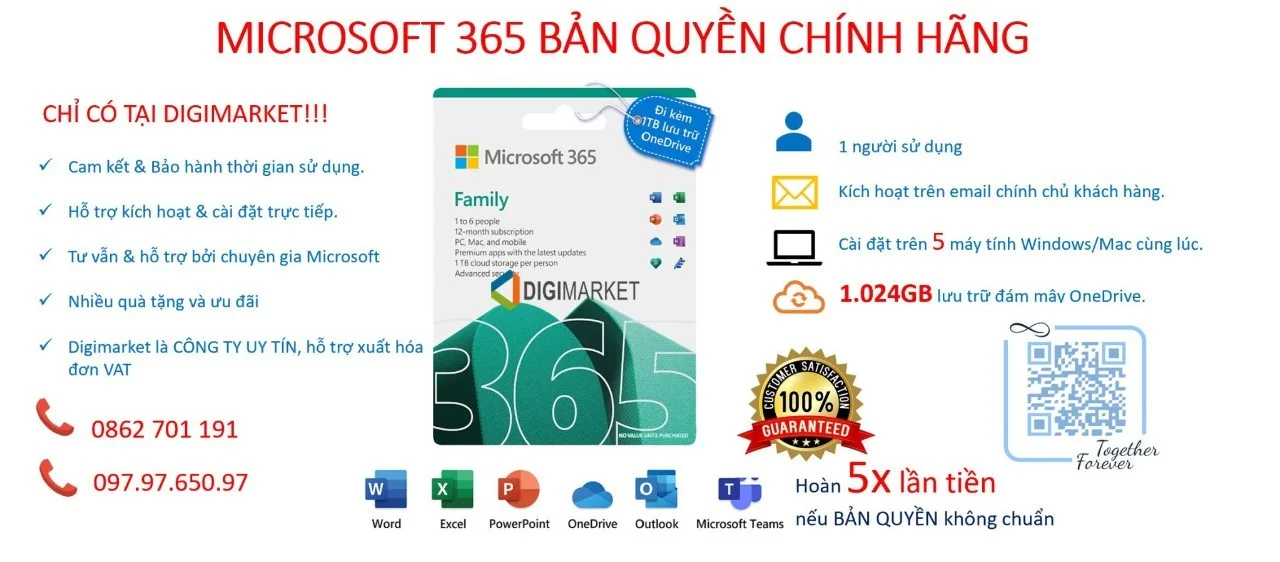 Office 365 bản quyền