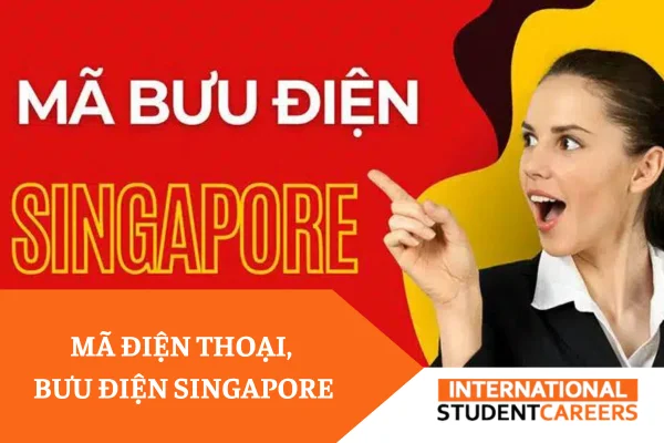 Mã vùng điện thoại Singapore, mã bưu điện và các cách liên lạc khác