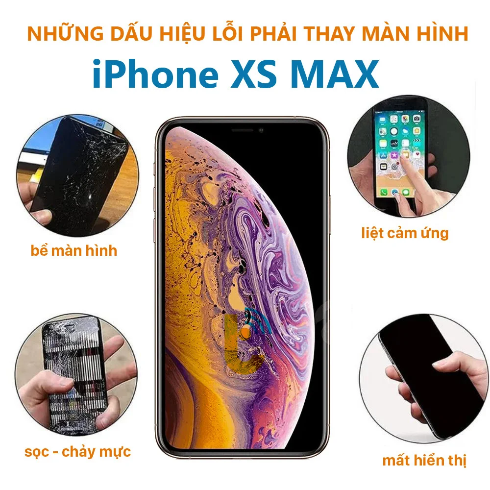 Dấu hiệu lỗi màn hình iPhone Xsmax - Thành Trung Mobile