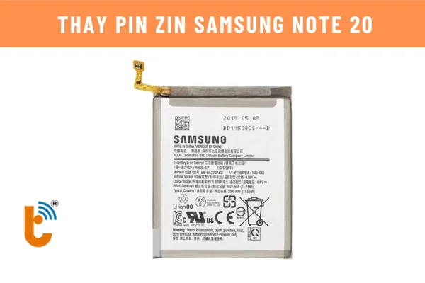 Thay pin Samsung Note 20