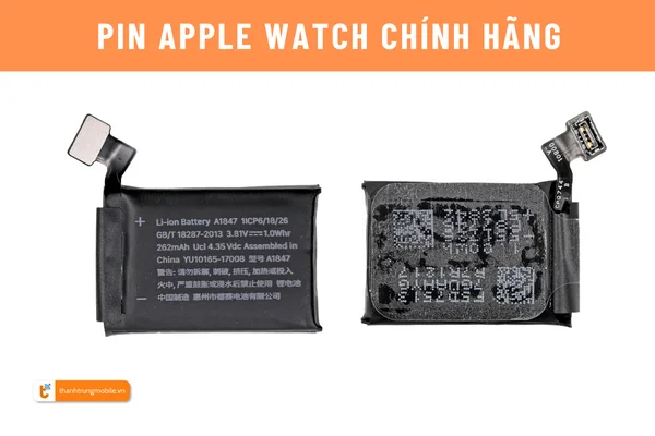 Pin Apple Watch zin 100%