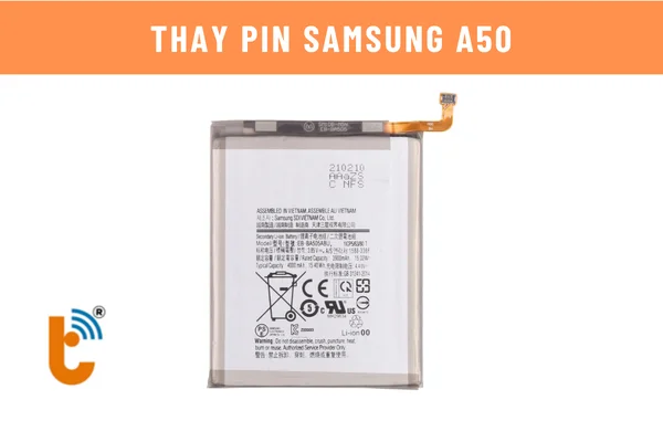Thay pin Samsung A50 lấy liền tại TPHCM