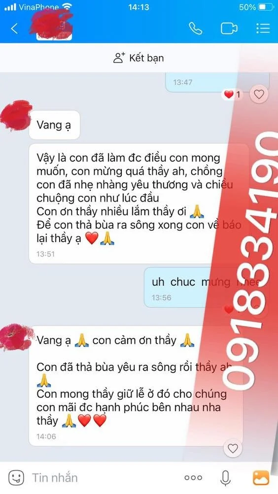 Hàn gắn tình cảm vợ chồng nhờ bùa yêu