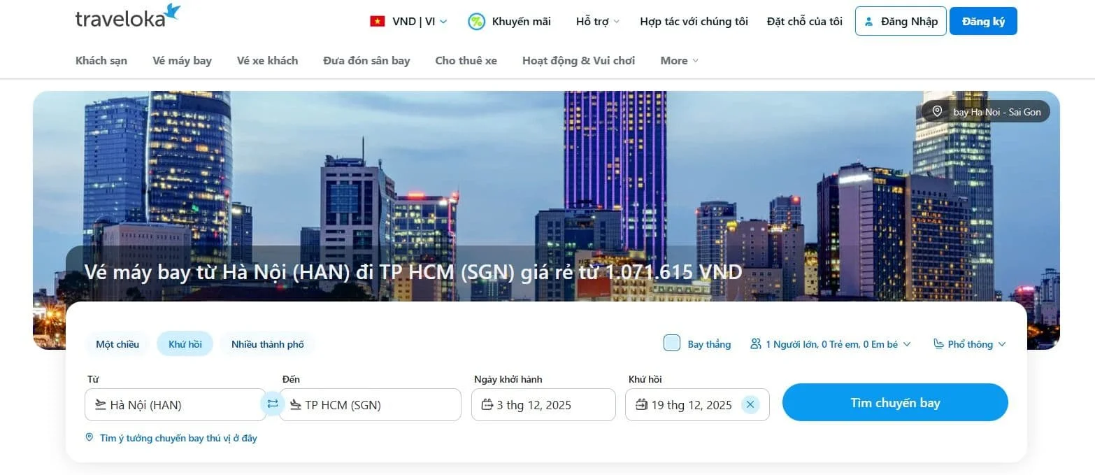 Tuyến Hà Nội - TP. Hồ Chí Minh